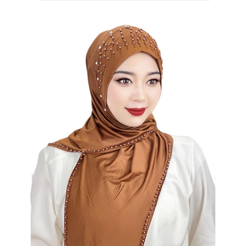 HAYA HA1109 Shawl Ladies Solid Color Scarf
