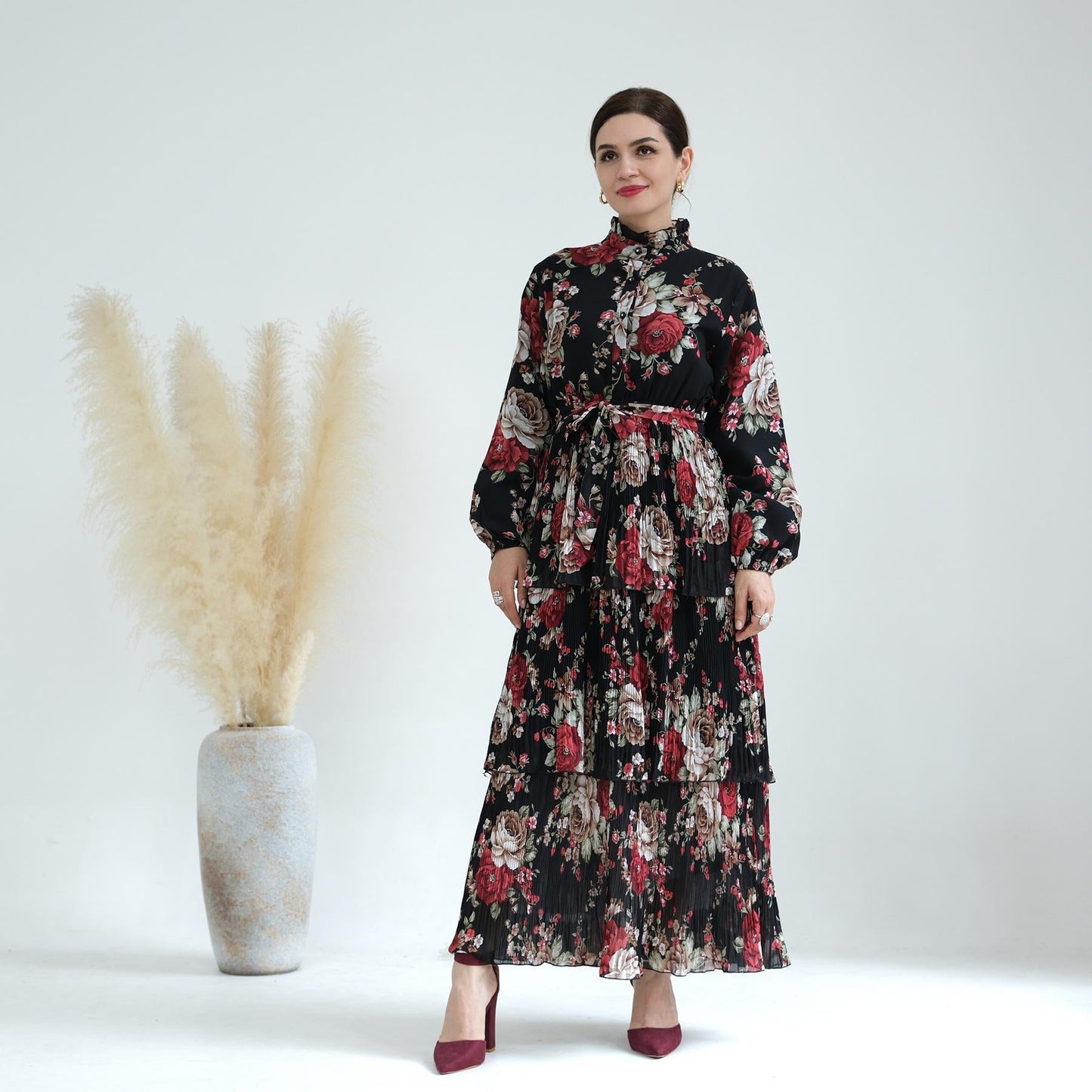 HAYA HAYA1008 Pure Beauty Printed Dress