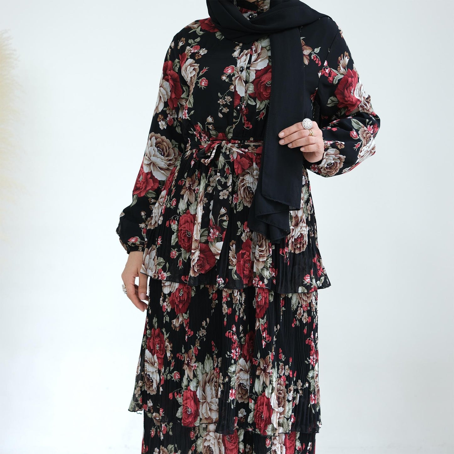 HAYA HAYA1008 Pure Beauty Printed Dress