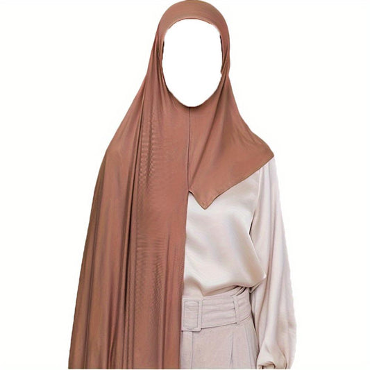 HAYA HAYA1051 Fashion Warm Solid Color Scarf