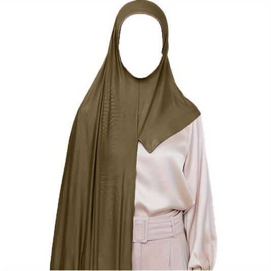 HAYA HAYA1051 Fashion Warm Solid Color Scarf