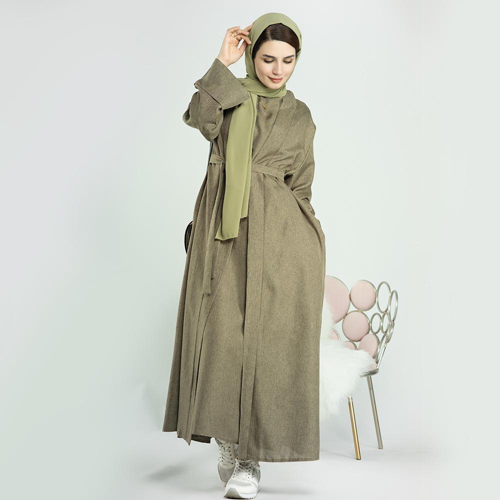 HAYA HAYA0710 2pcs Set Cardigan+Inner Dress