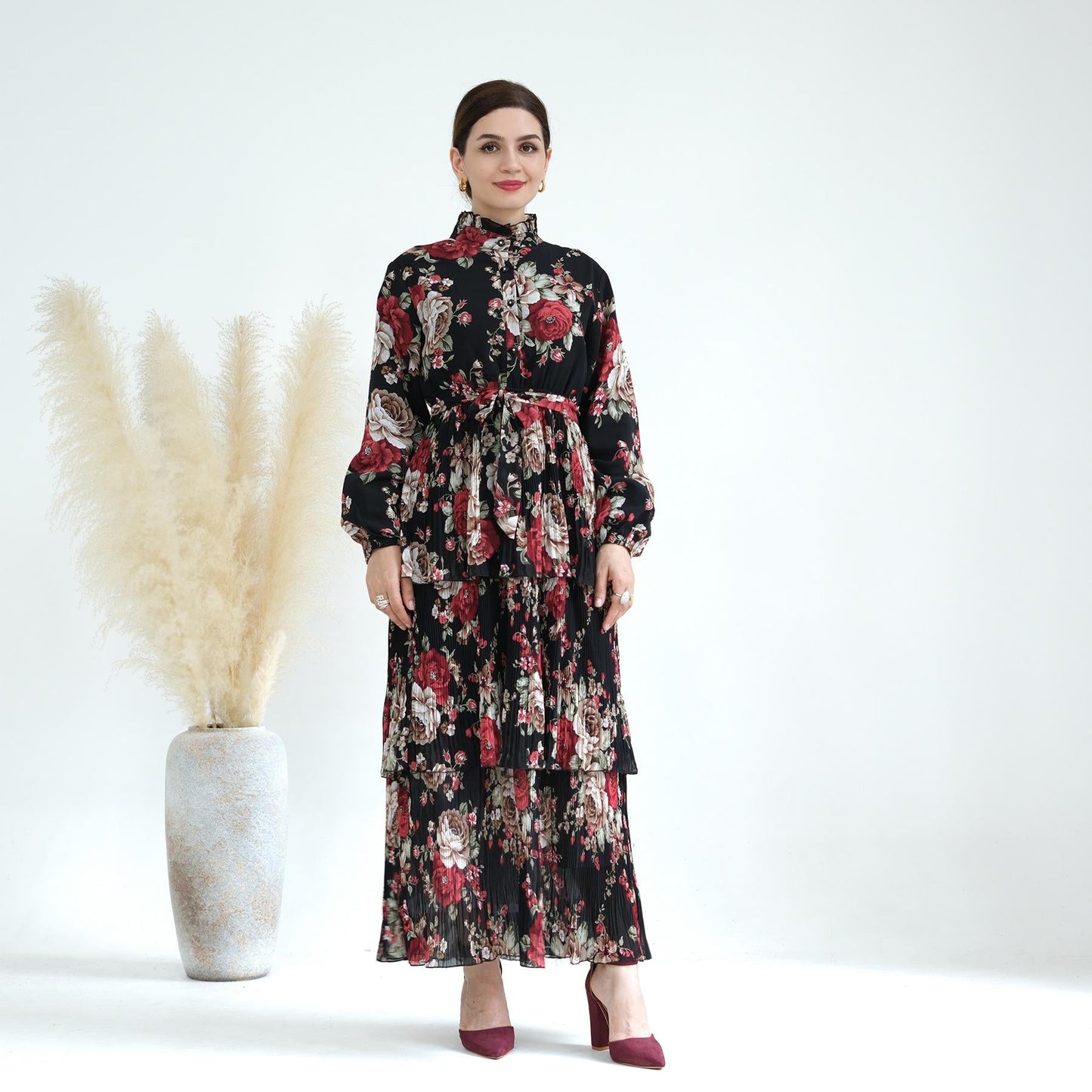 HAYA HAYA1008 Pure Beauty Printed Dress