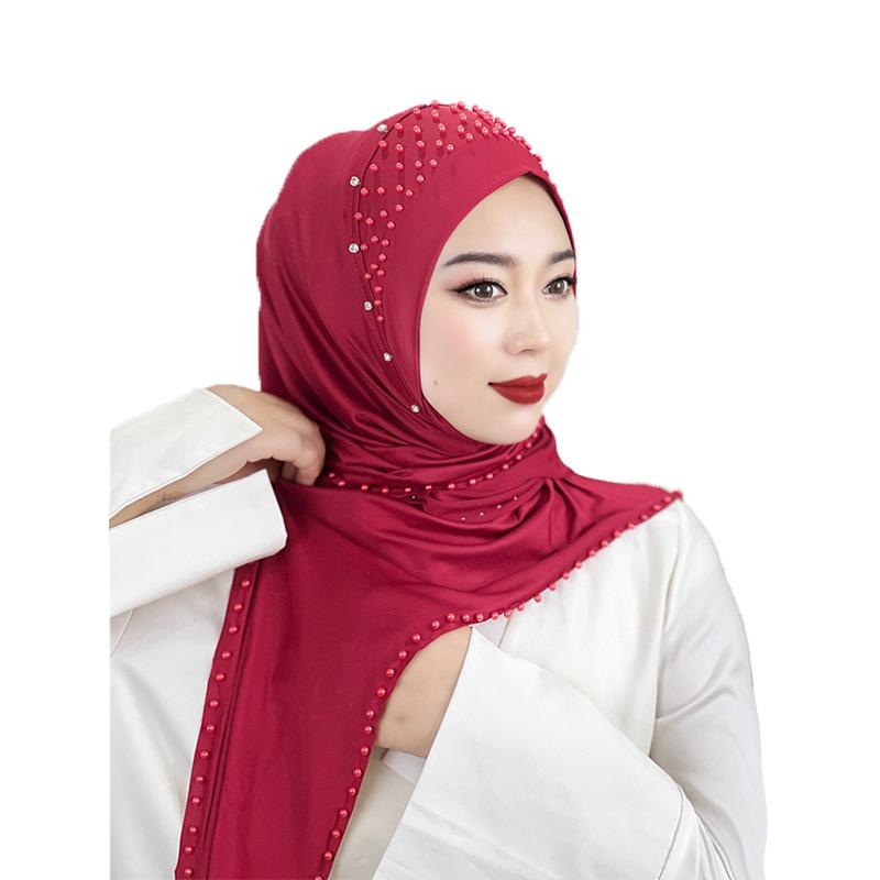 HAYA HA1109 Shawl Ladies Solid Color Scarf
