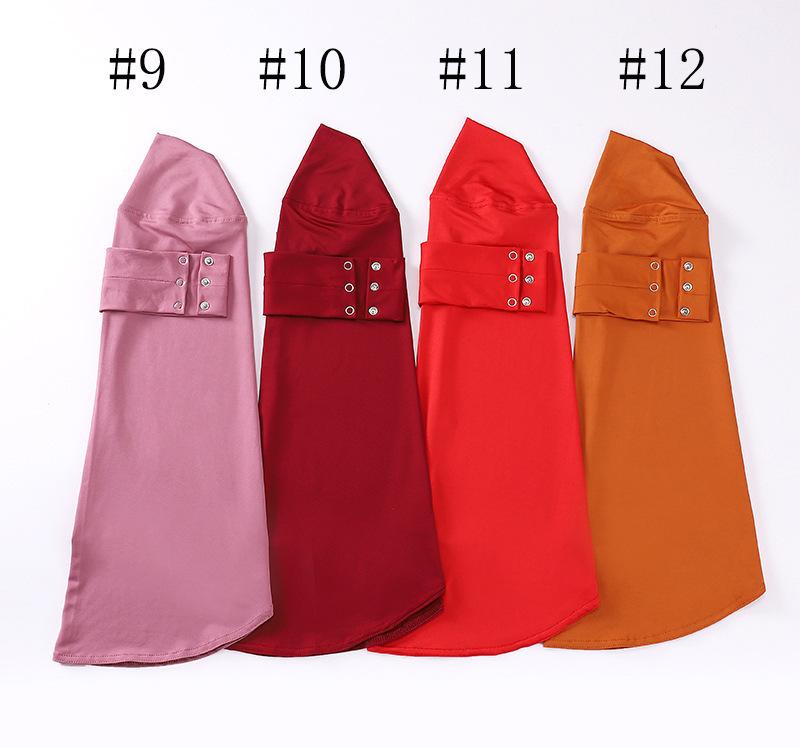 HAYA HA1129 Solid Color Underlay Hat Headband
