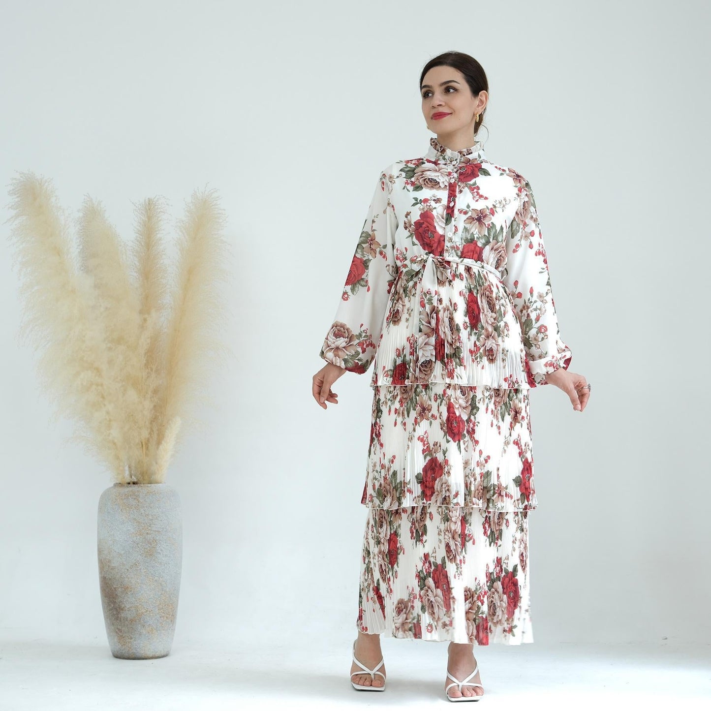 HAYA HAYA1009 Pure Beauty Printed Dress