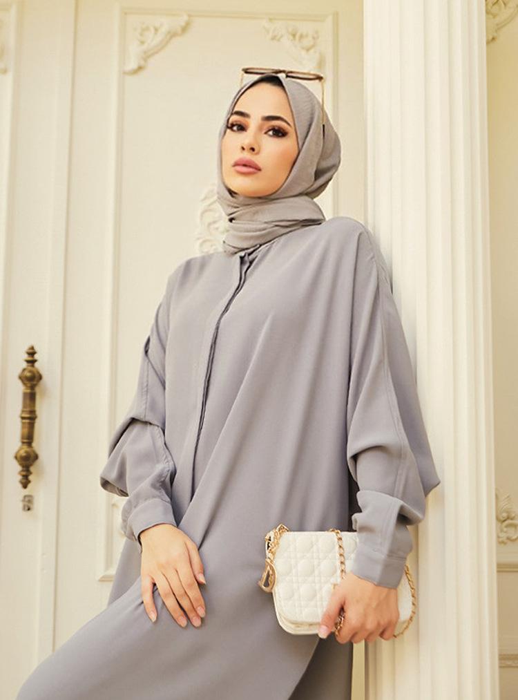 HAYA HAYA0519 Bat Sleeves Long Robe