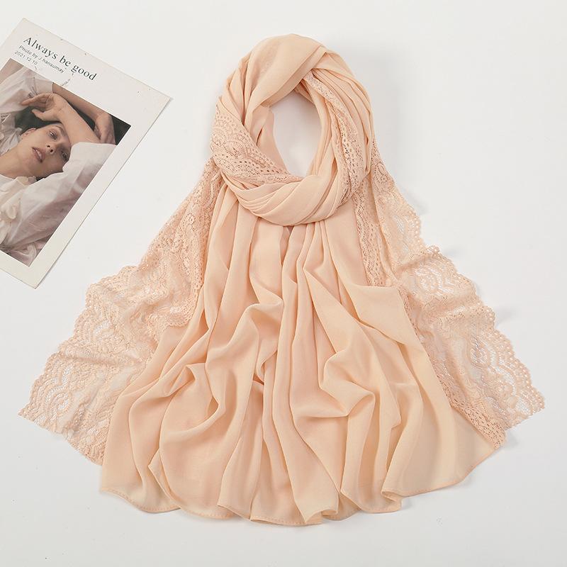 HAYA HA1125 New Pearl Chiffon Lace Lace Headband