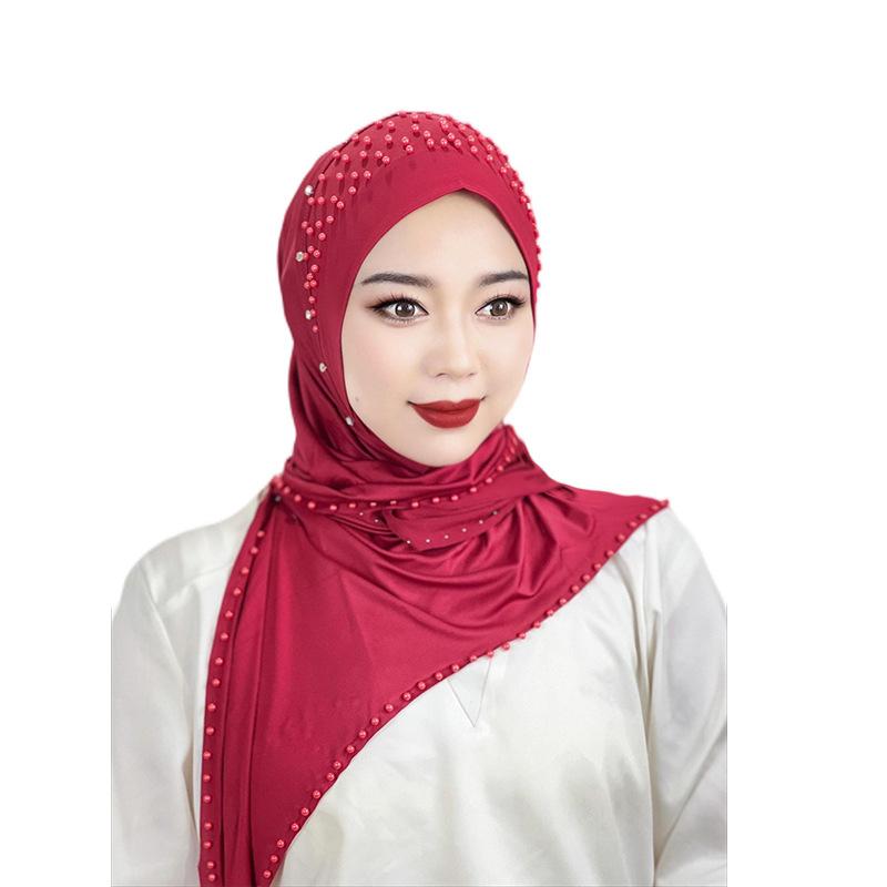 HAYA HA1109 Shawl Ladies Solid Color Scarf