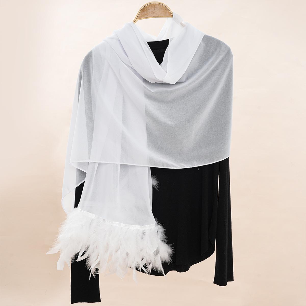 HAYA HA1146 Pure Color Chiffon Breathable Headscarf