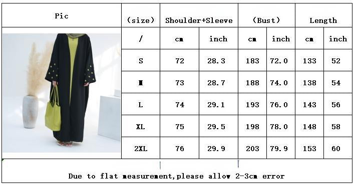 HAYA HAYA1001 Four-leaf Clover Embroidered Elegant Cardigan