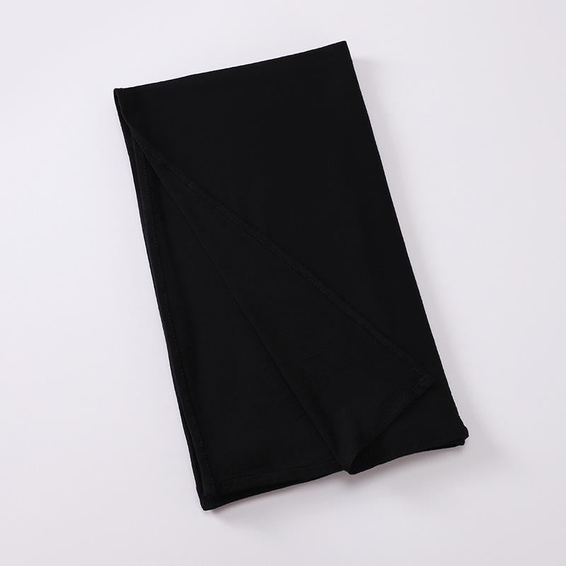 HAYA HAYA1051 Fashion Warm Solid Color Scarf