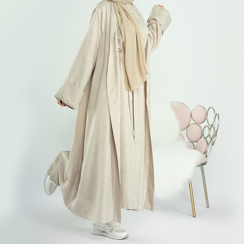 HAYA HAYA0710 2pcs Set Cardigan+Inner Dress