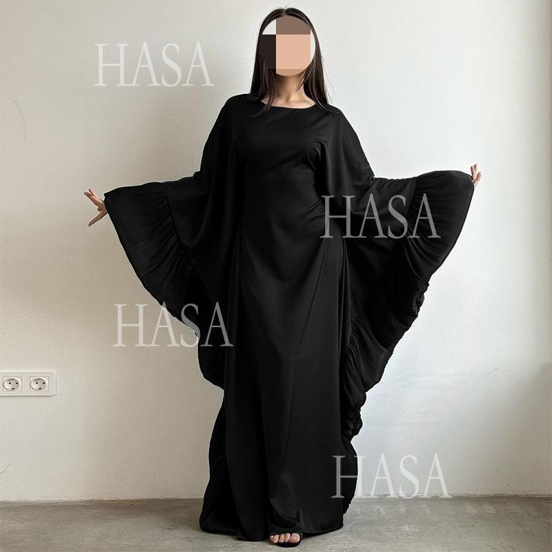 HA6473 Elegant and Graceful Heavy Stitching Lace Sleeve Robe