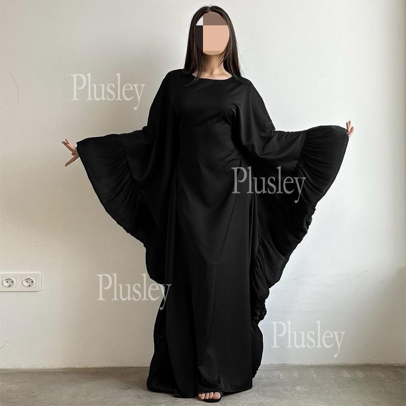HA6473 Elegant and Graceful Heavy Stitching Lace Sleeve Robe