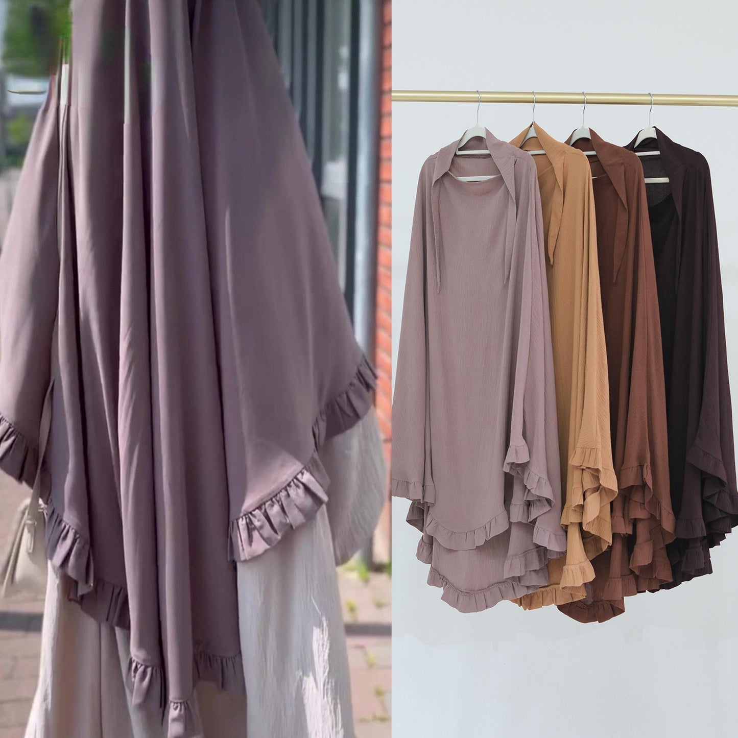 HAYA HAYA0993 Solid Color Headscarf