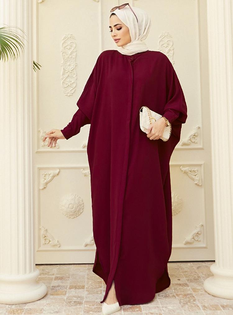 HAYA HAYA0519 Bat Sleeves Long Robe
