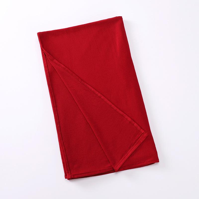 HAYA HAYA1051 Fashion Warm Solid Color Scarf