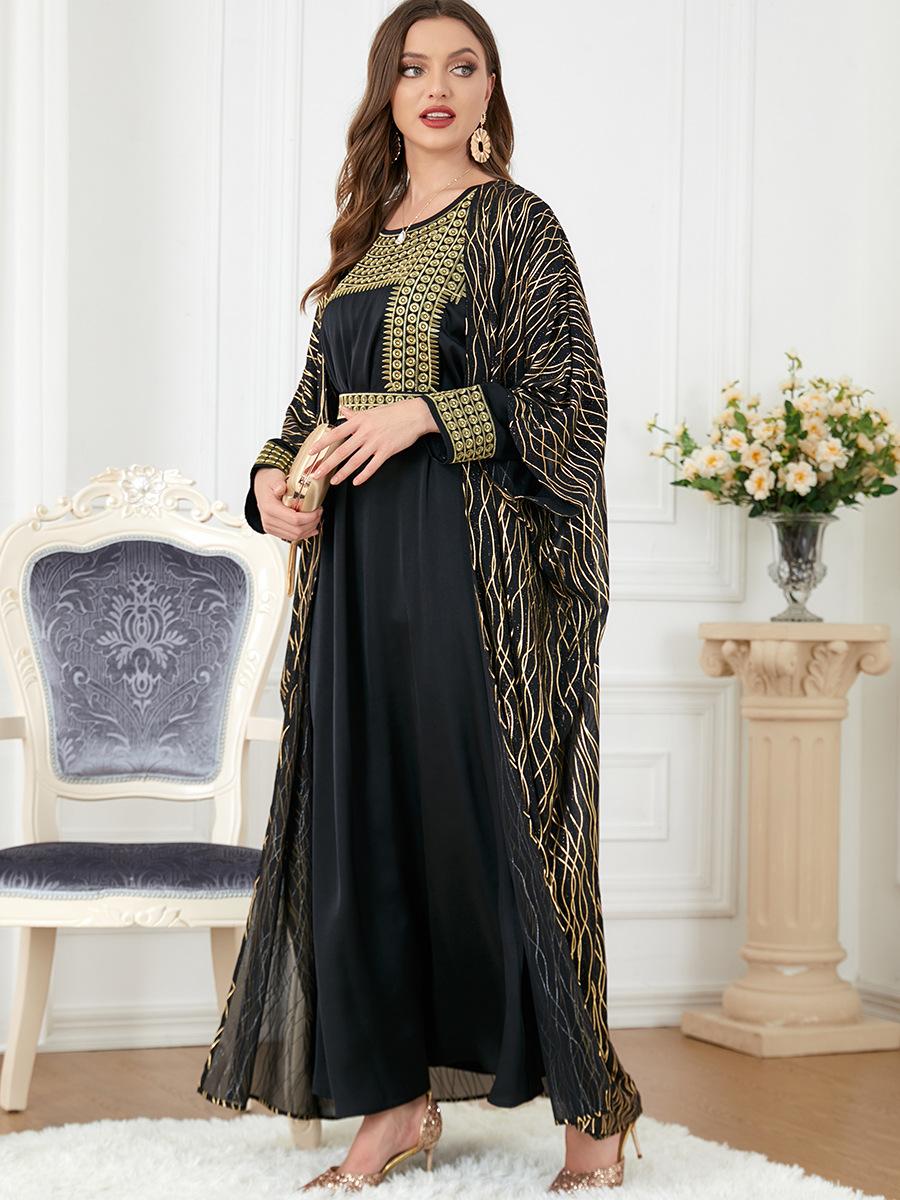 HAYA HAYA1059 2pcs Inner Dress  with Cardigan