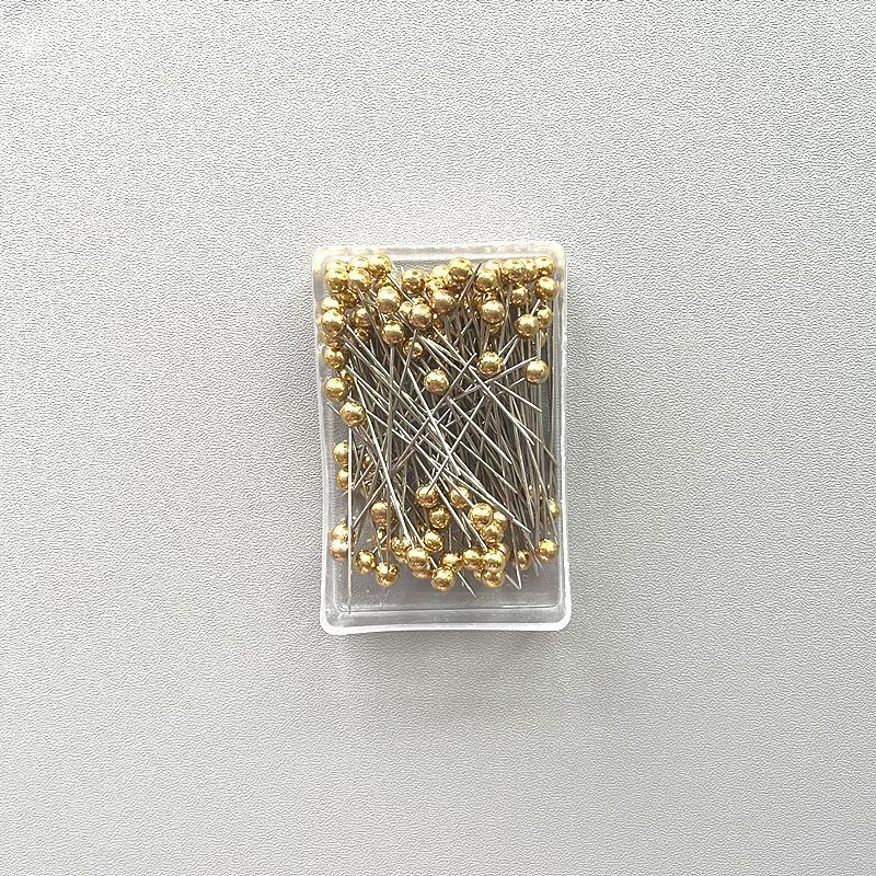 HAYA HAYA1066 100pcs/box Stainless Steel Pearl Breast Needle Scarf Button