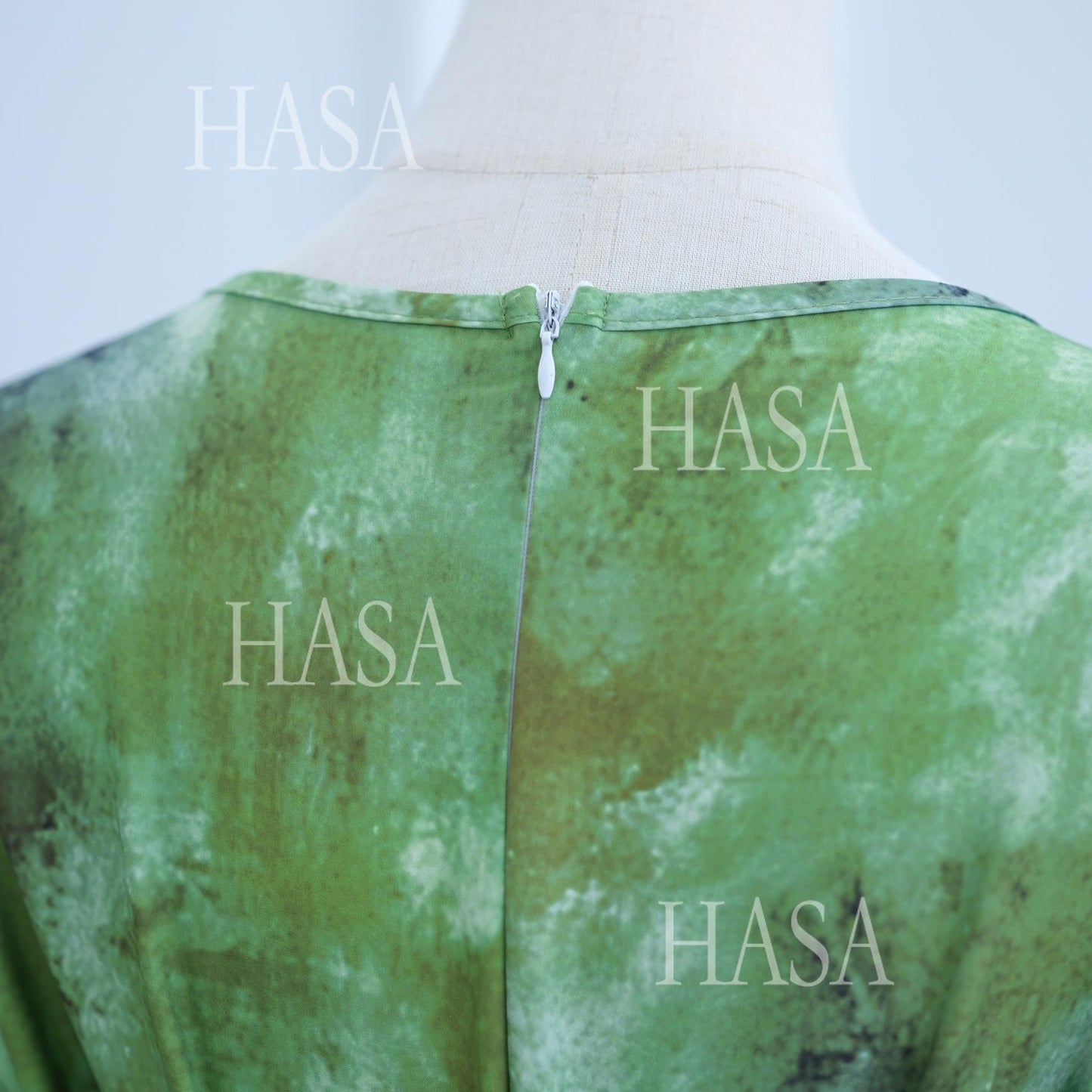 HA6550 Elegant Printed Abaya with Long Sleeves