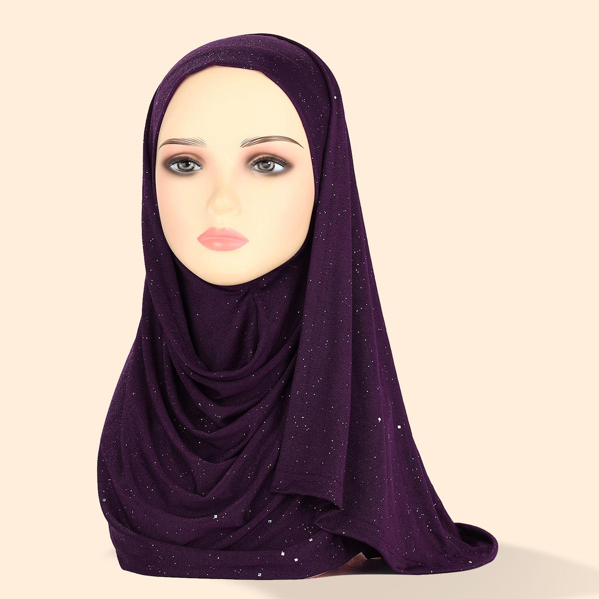 HAYA HAYA1081 Thin Flash Head Scarf