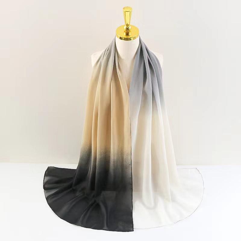 HAYA HA1148 New Gradient Chiffon Headscarf