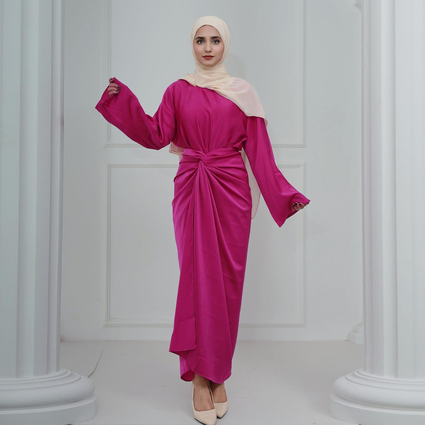 HAYA HAYA1010 2PCS Set Fashion Top and Skirt
