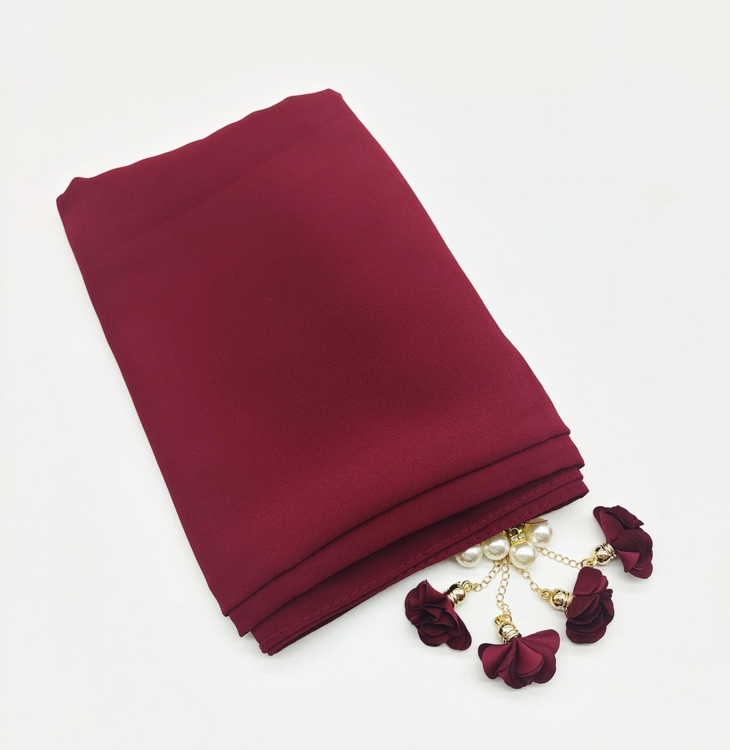 HAYA HAYA1055 Pearl Flower Hijab